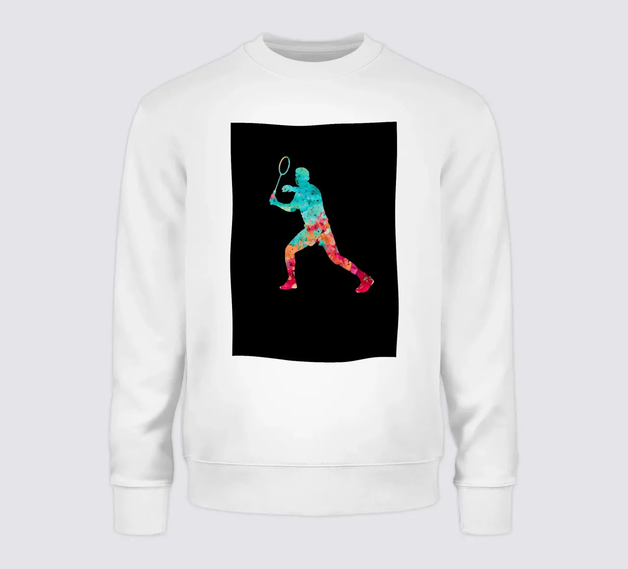 Giocatore di squash badminton sp felpa da allison