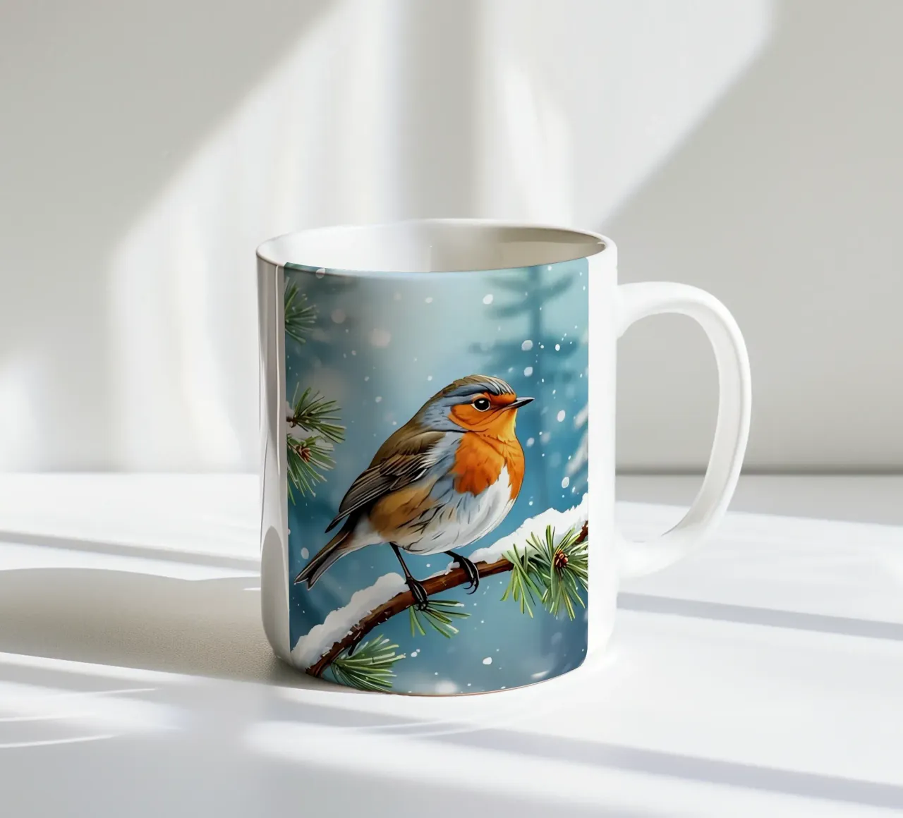 Poster minimalista 5 tazza in ceramica da Kadynce