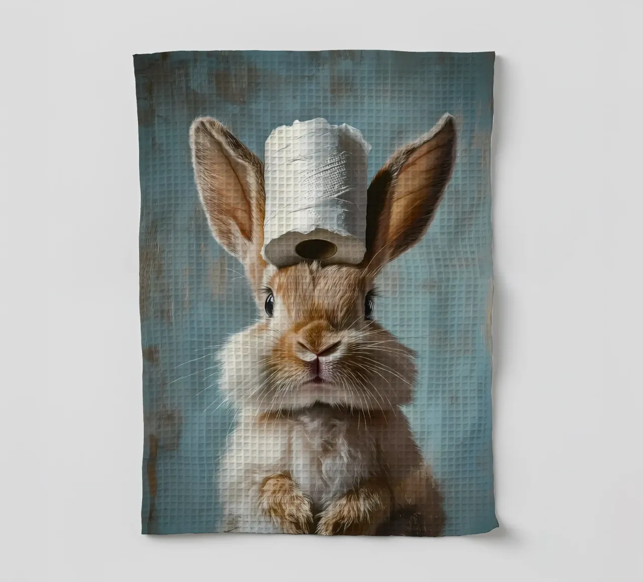 Lapin avec papier toilette torchon de Ginnery