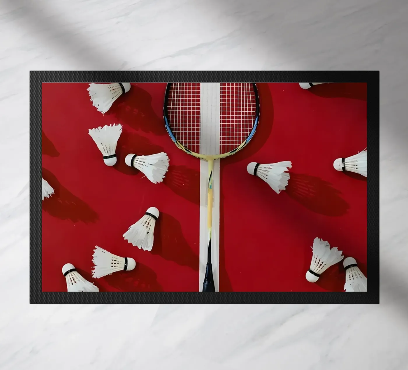 Badminton deurmat van allison