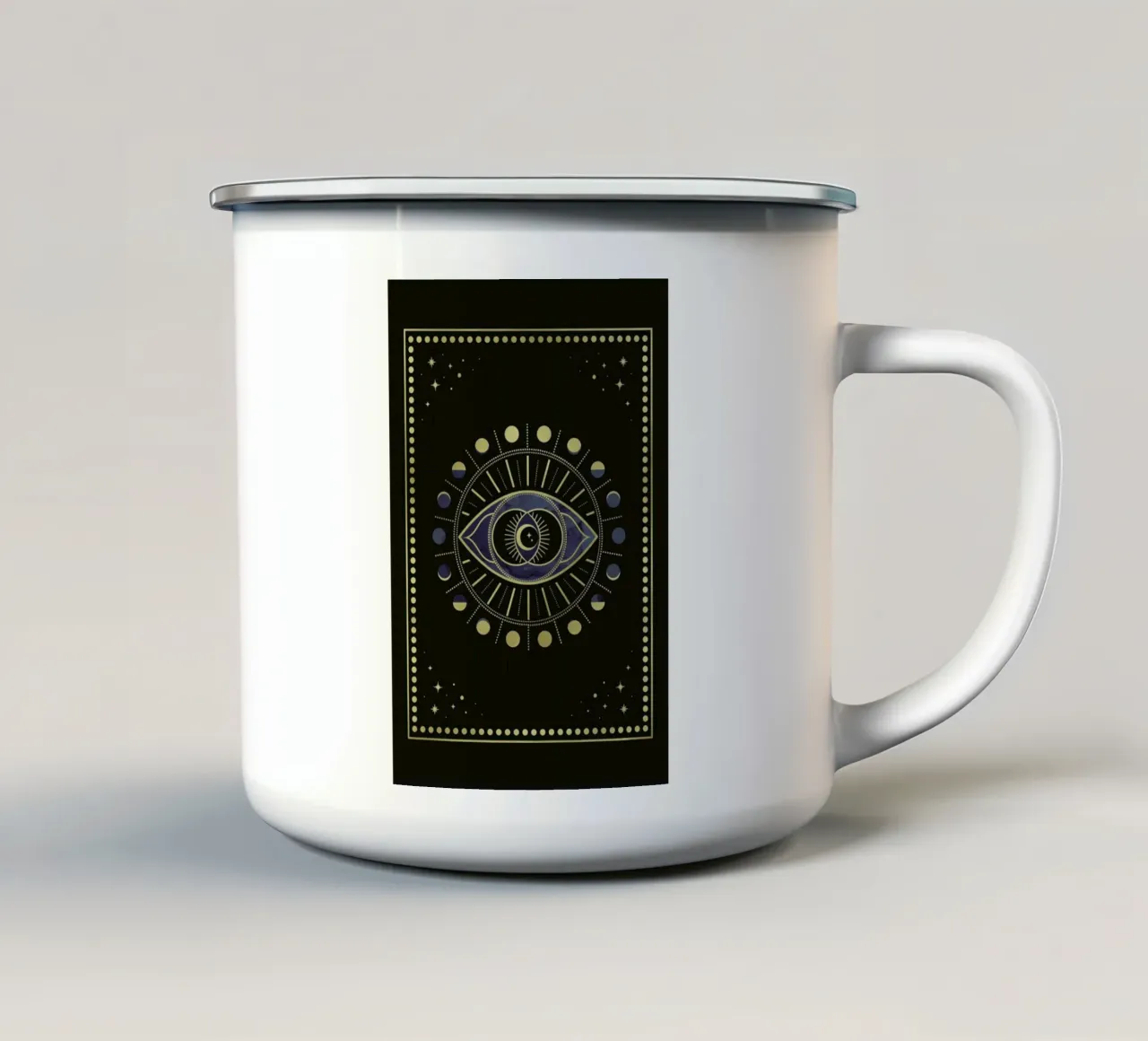 Vi Chakra emaille mok van cafelab