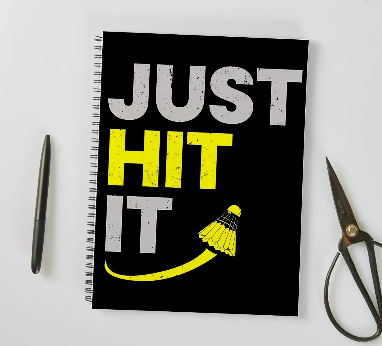 Lin Dan spiral notebook by allison