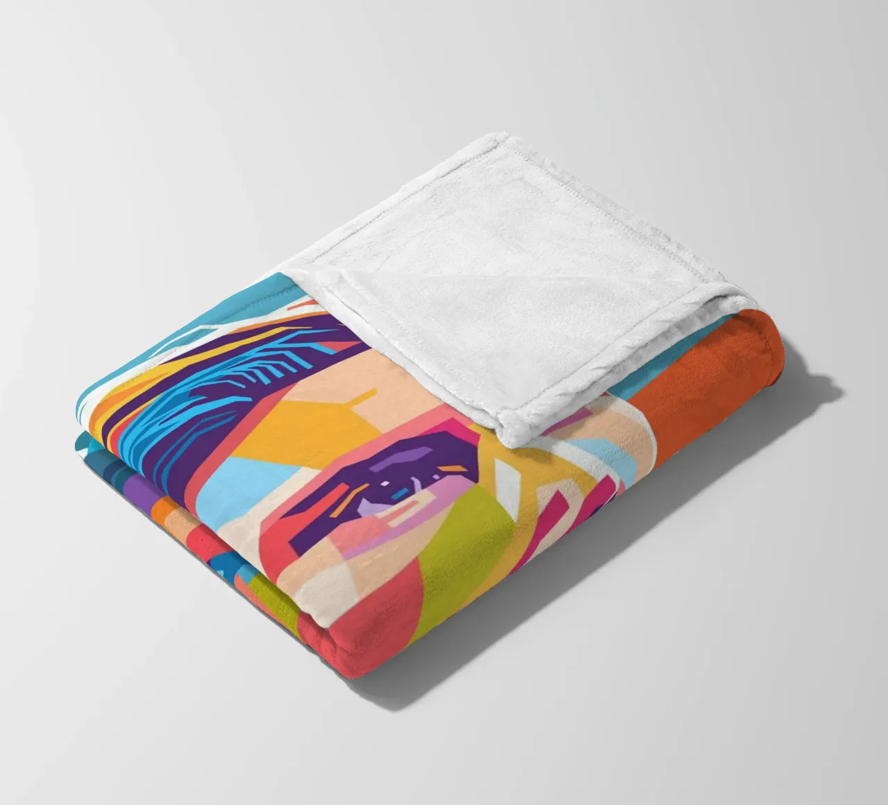 Kevin De Bruyne stile artistico WPAP coperta in pile da Hantamrata