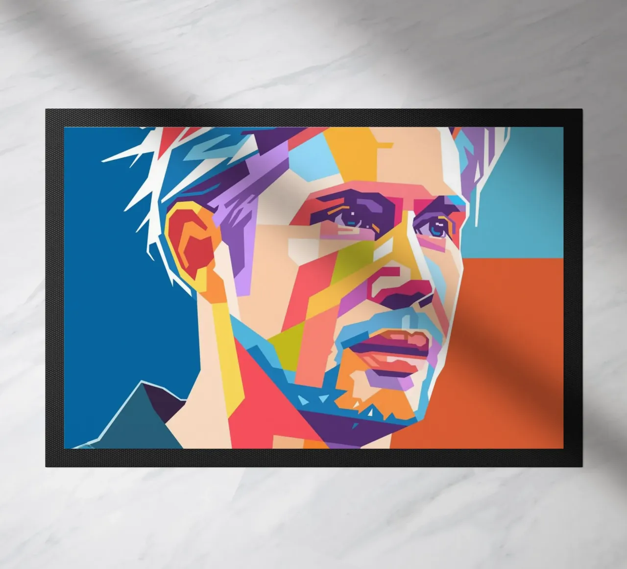 Kevin De Bruyne stile artistico WPAP zerbino da Hantamrata