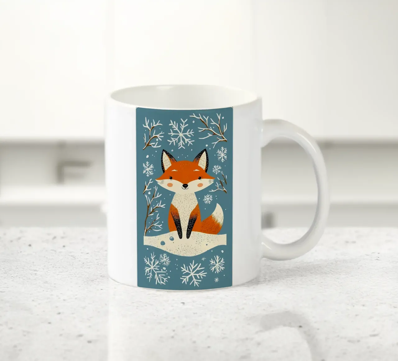 Poster minimalista 7 tazza in ceramica da Kadynce