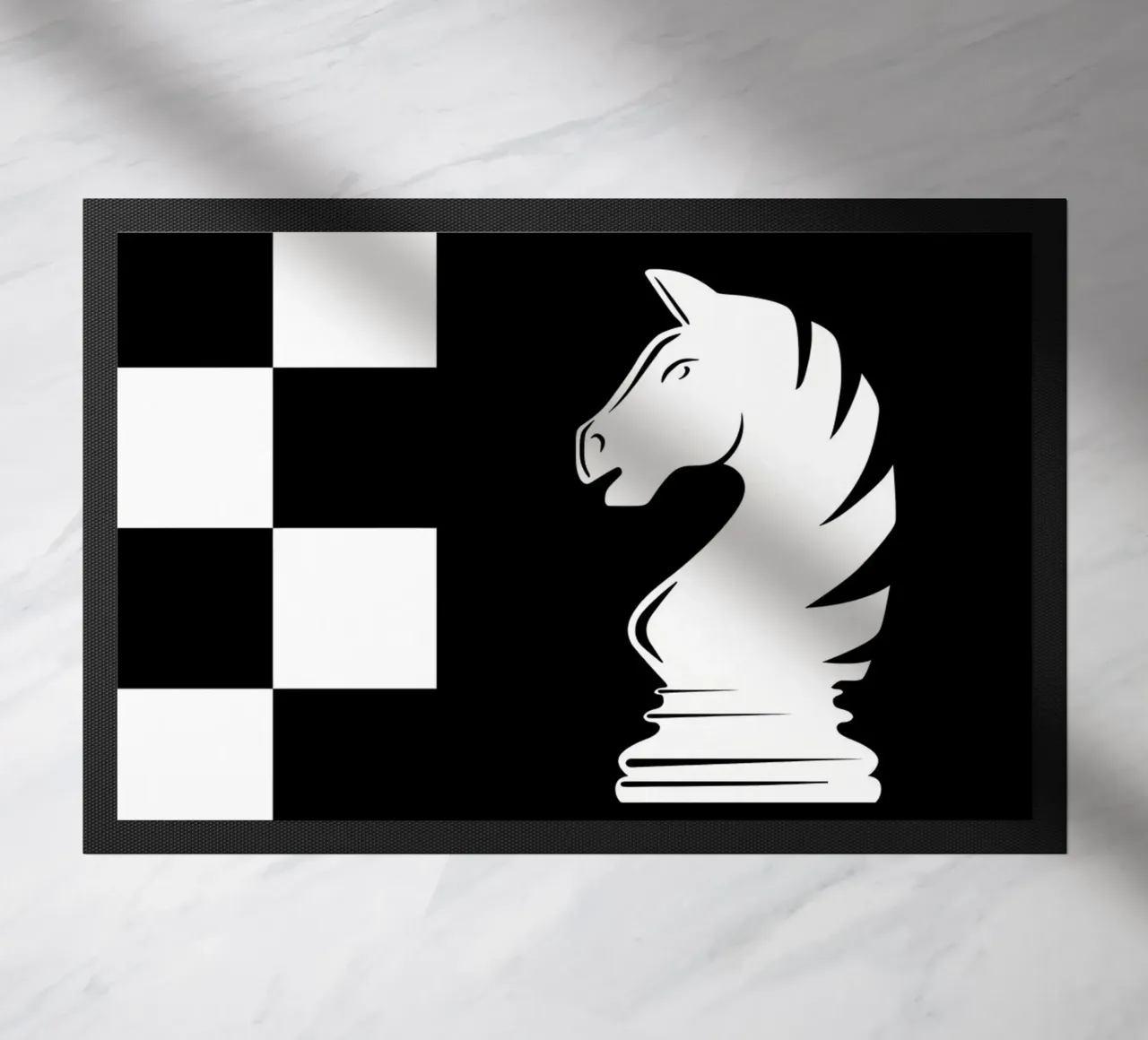 Chess doormat by Stylianos