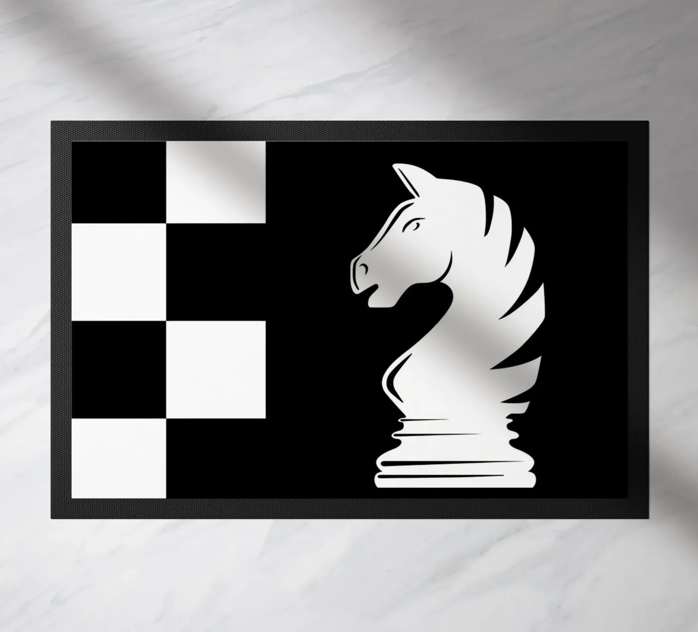 Chess doormat by Stylianos