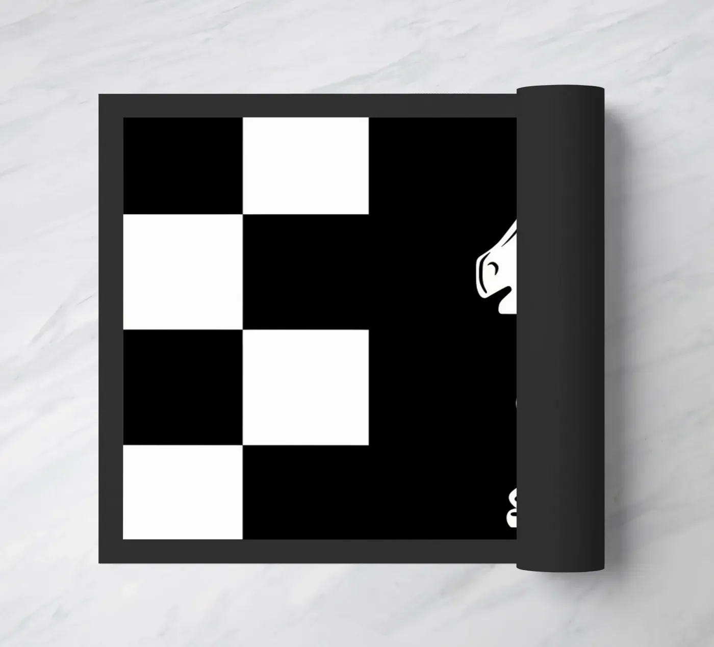 Chess doormat by Stylianos