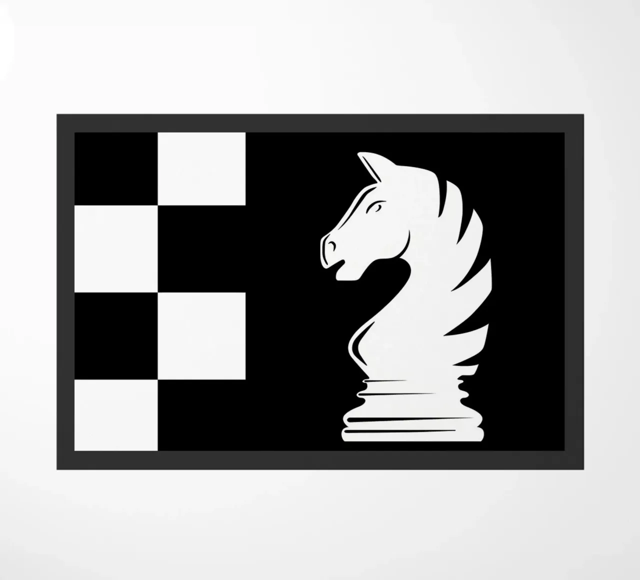 Chess doormat by Stylianos