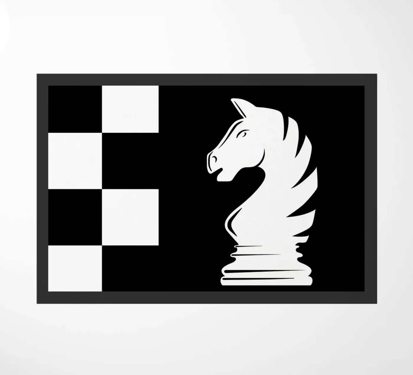 Chess doormat by Stylianos