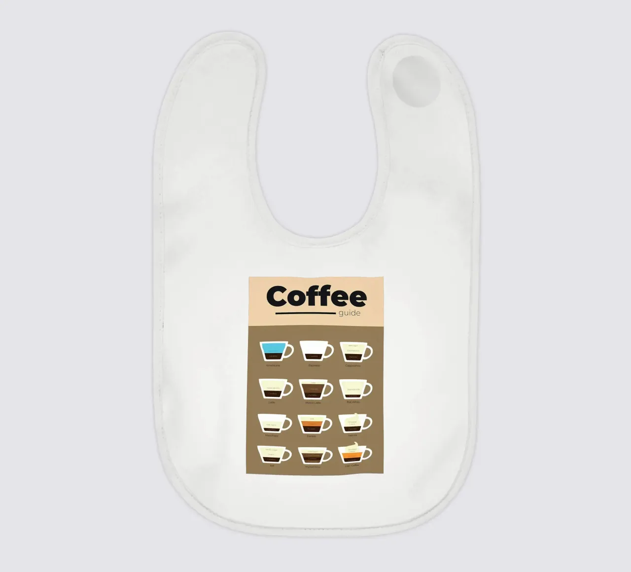 guida al caffè in ml bavaglino da Eames