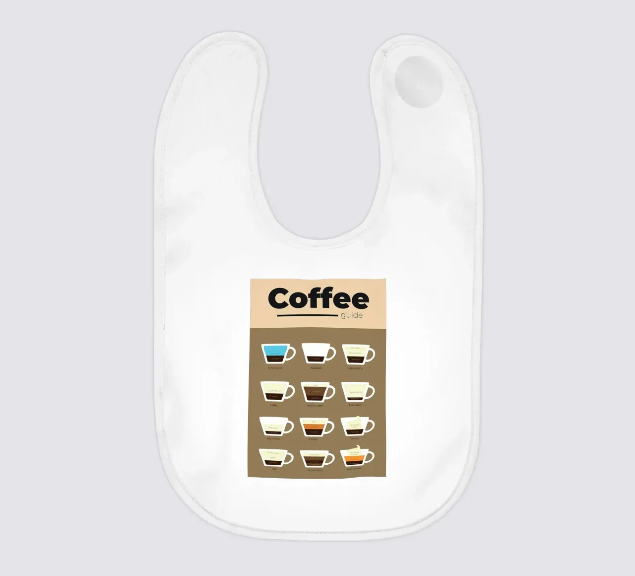 guida al caffè in ml bavaglino da Eames