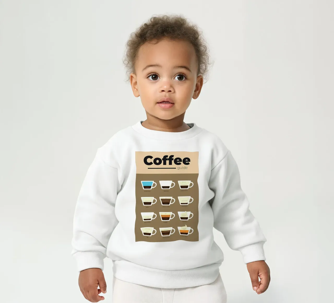 Kaffeeführer in ml Baby Sweatshirt von Eames