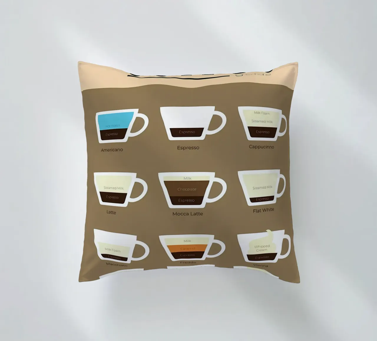 Kaffeeführer in ml Kissen von Eames