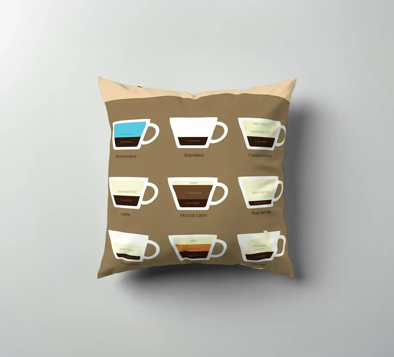 Kaffeeführer in ml Kissen von Eames