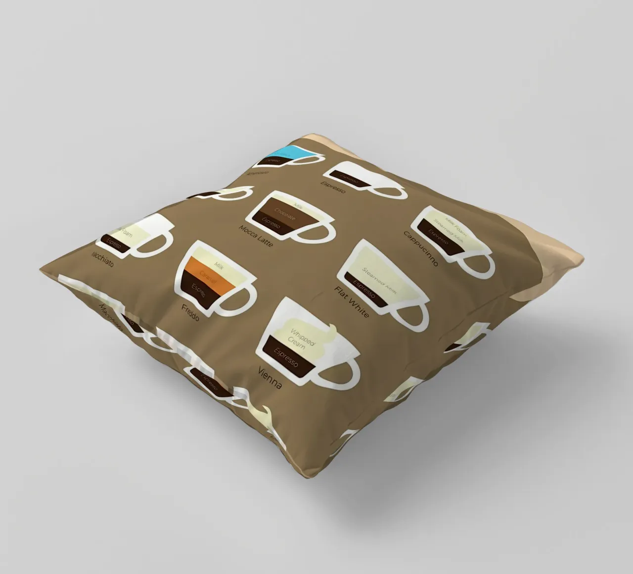 Kaffeeführer in ml Kissen von Eames