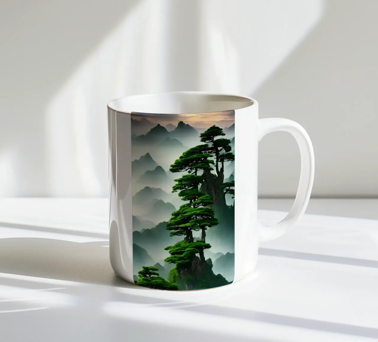 Poster minimalista 8 tazza in ceramica da Kadynce
