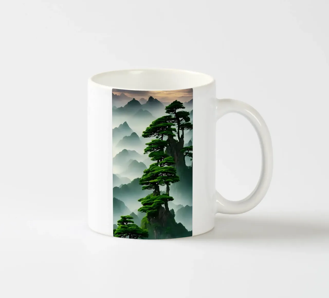 Poster minimalista 8 tazza in ceramica da Kadynce
