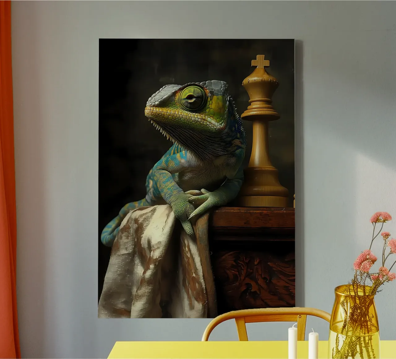 Chessboard of Time canvas by Stylianos