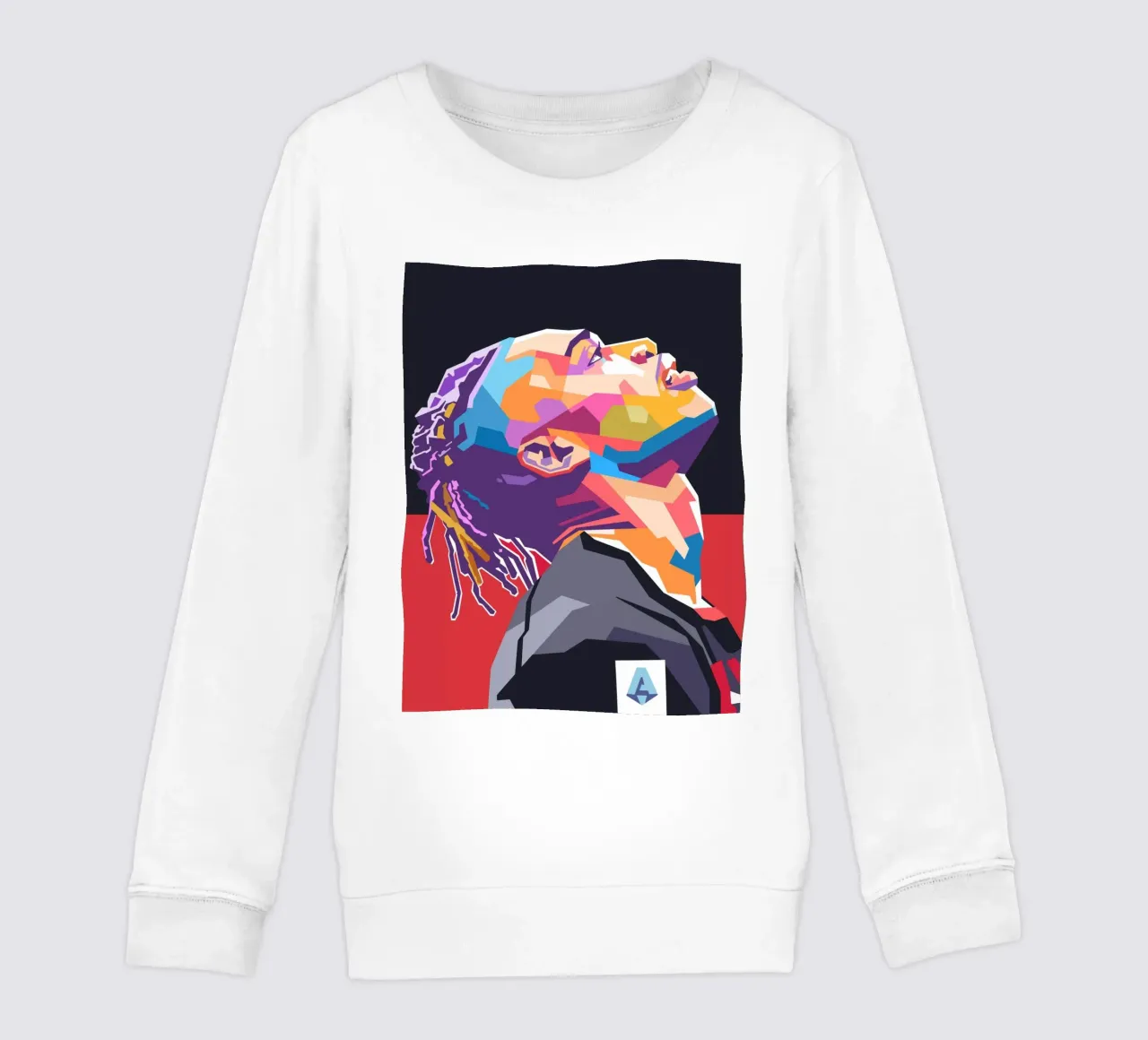 Stile artistico di Rafael Leao WPAP felpa bambino da Hantamrata