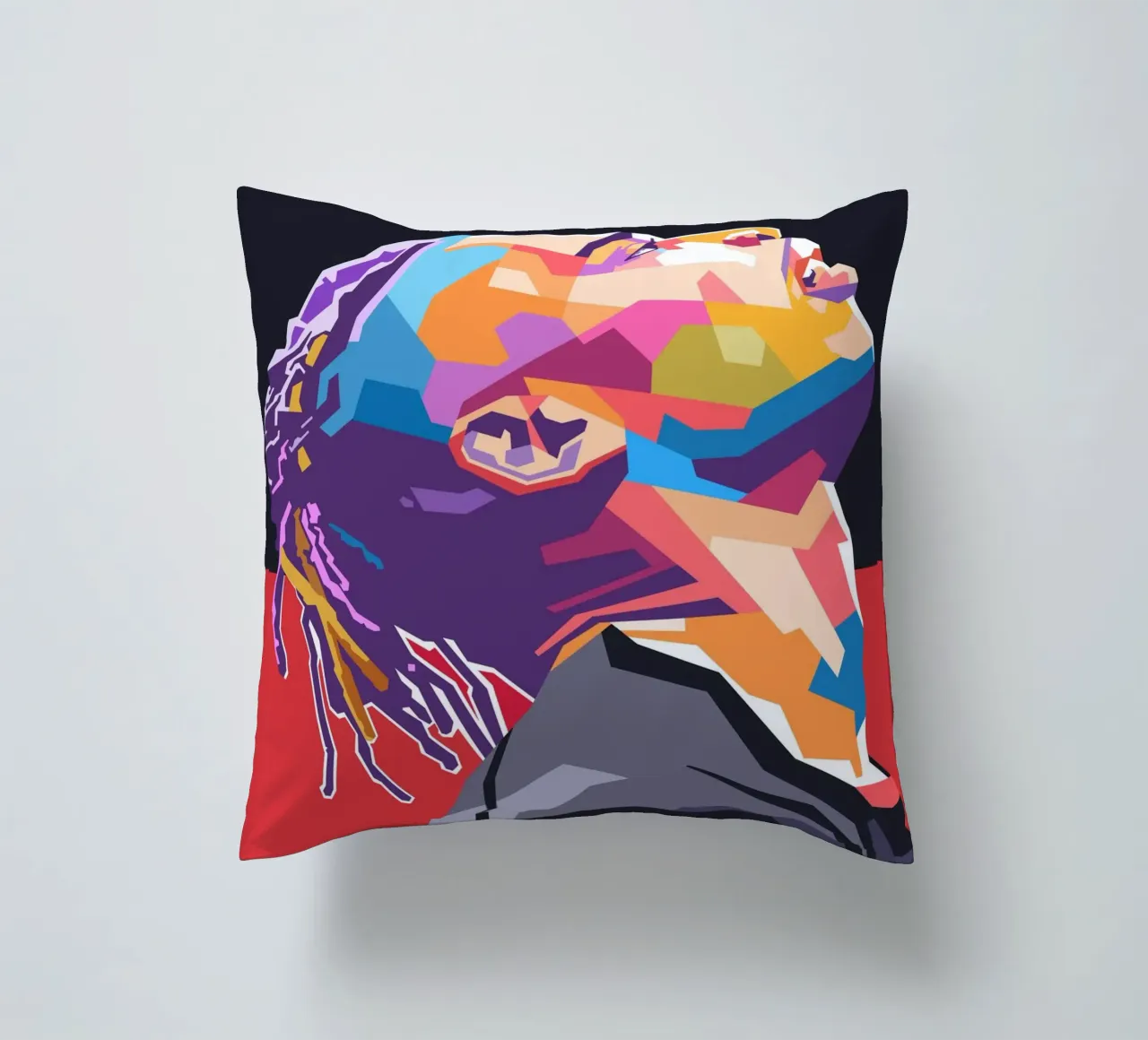 Stile artistico di Rafael Leao WPAP cuscino da Hantamrata