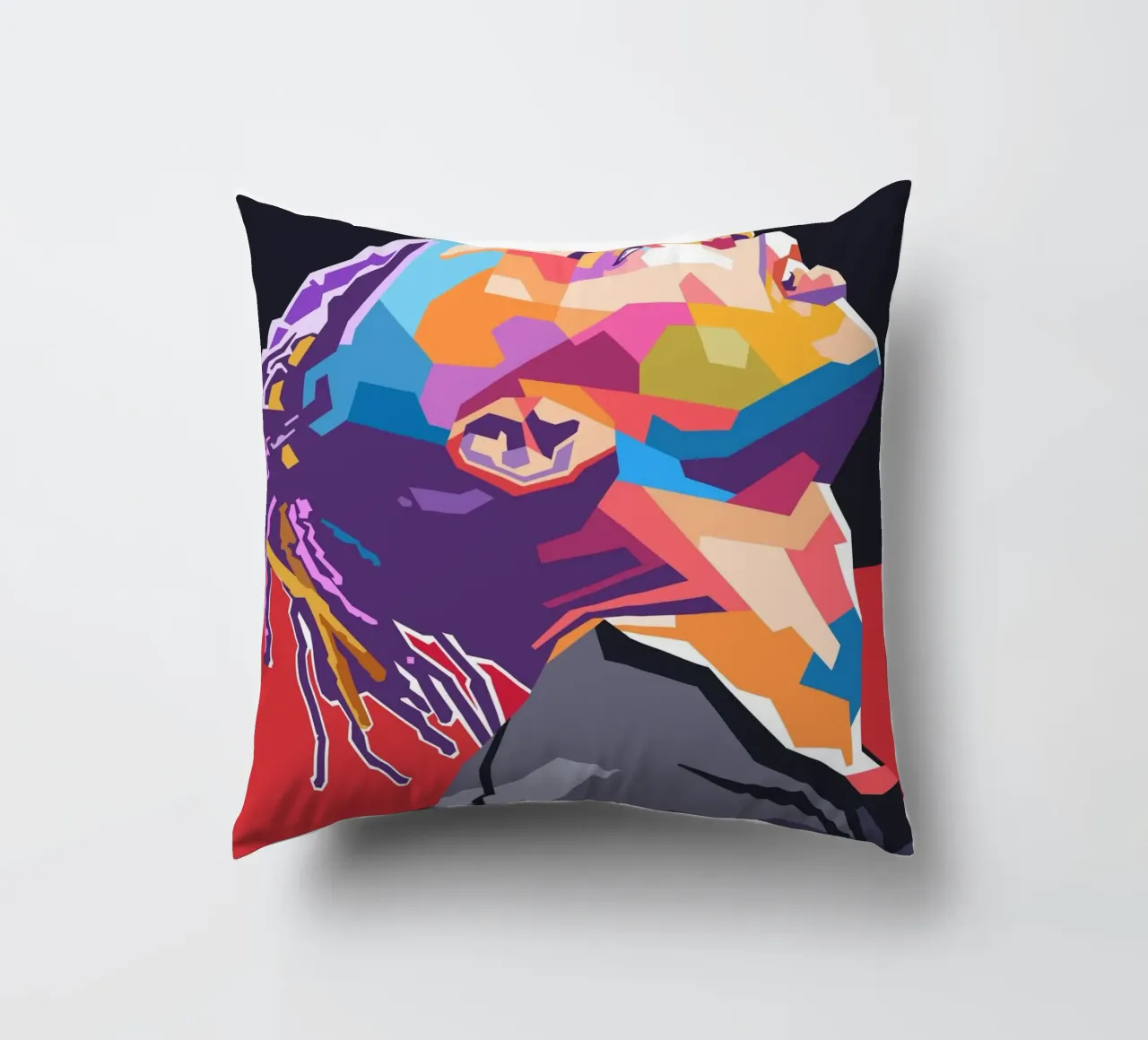 Stile artistico di Rafael Leao WPAP cuscino da Hantamrata