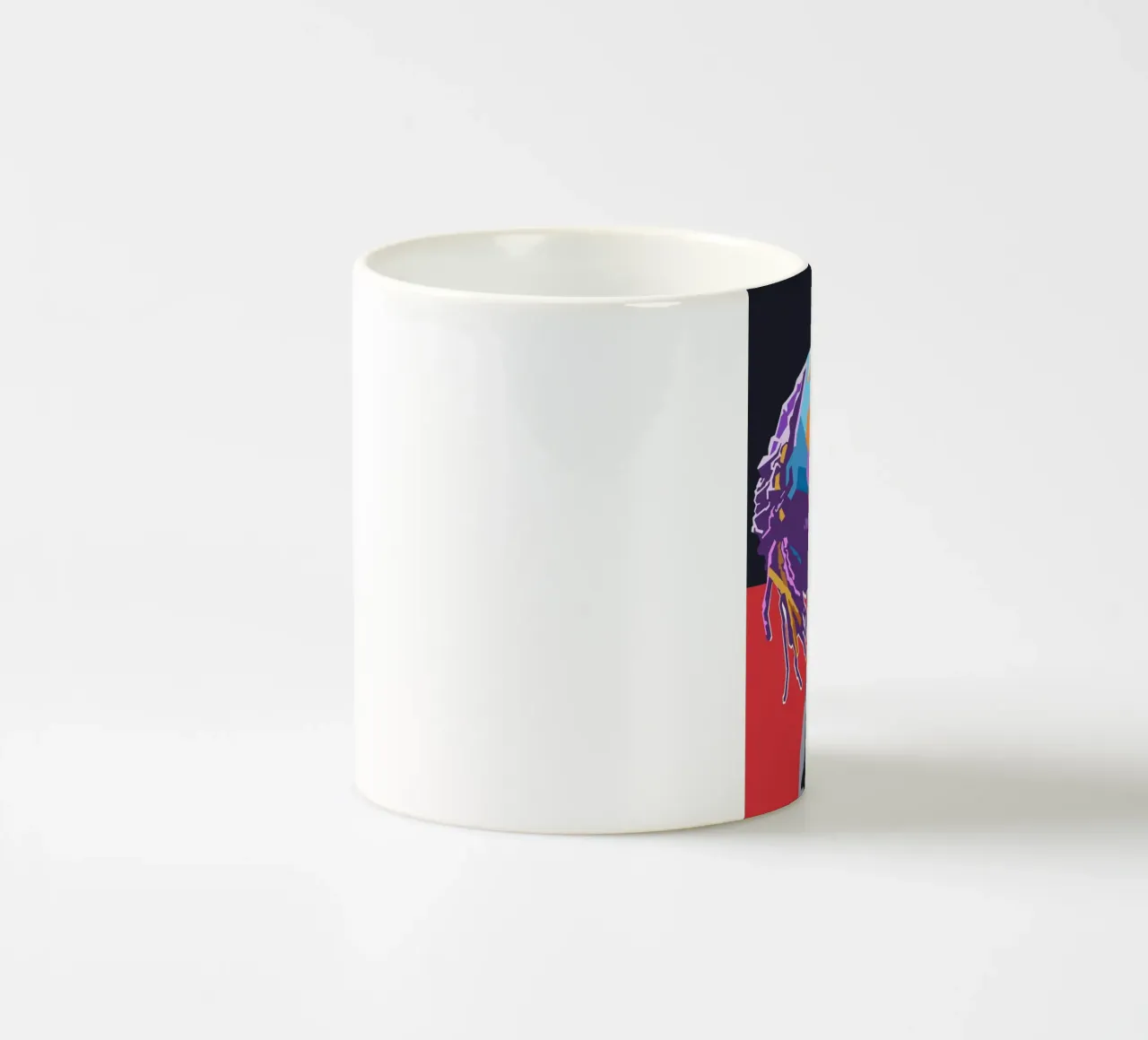 Stile artistico di Rafael Leao WPAP tazza in ceramica da Hantamrata