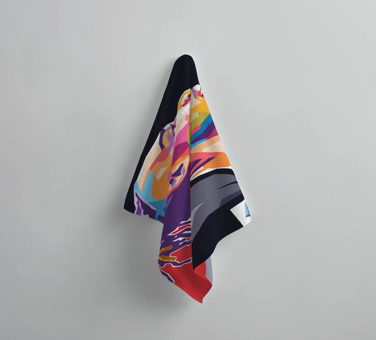 Rafael Leao WPAP art style serviette de bain de Hantamrata