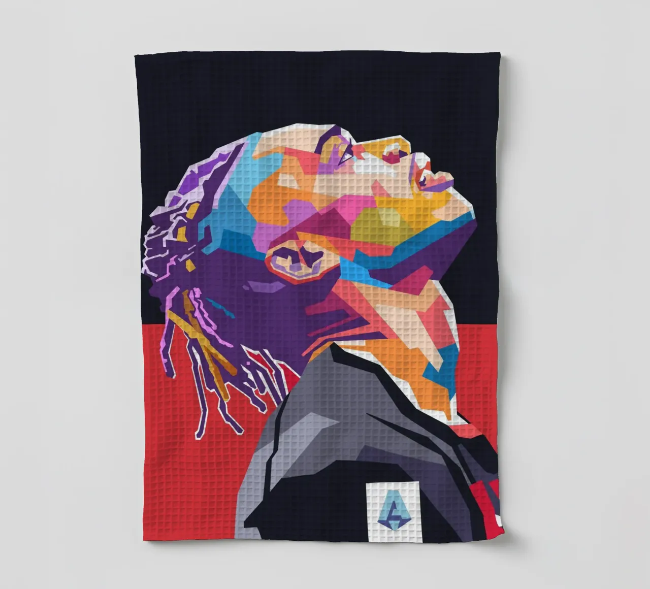Rafael Leao WPAP art style torchon de Hantamrata