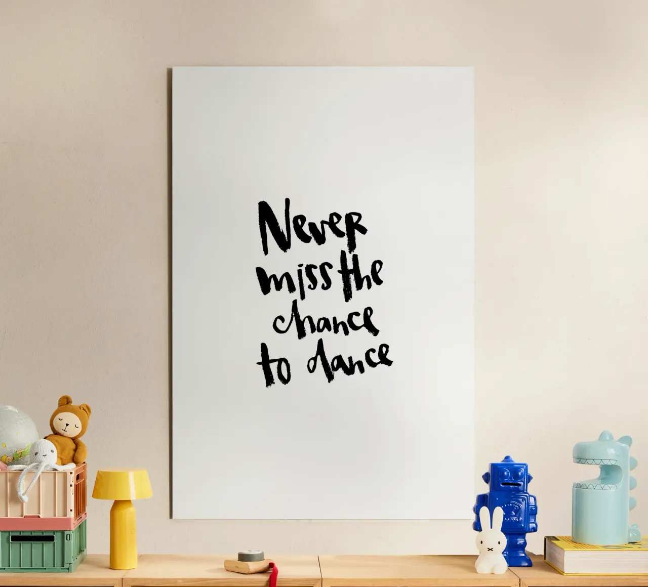 Never Miss a Chance forex plate by Brushmeetspaper