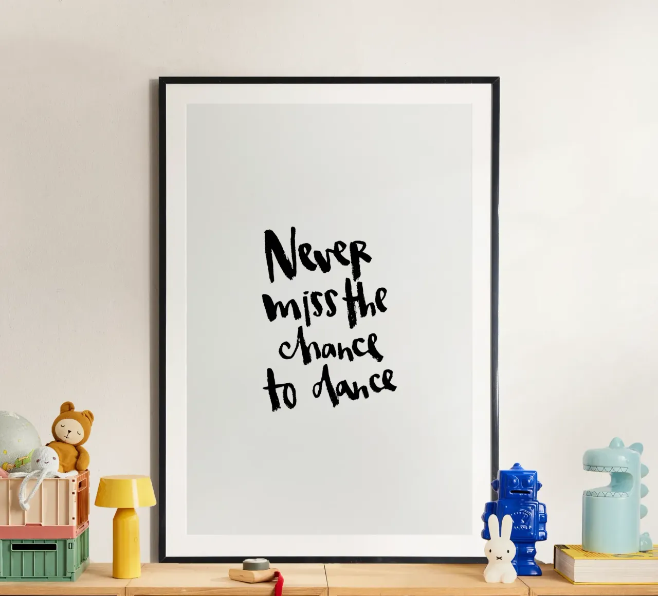 Never Miss a Chance poster by Brushmeetspaper
