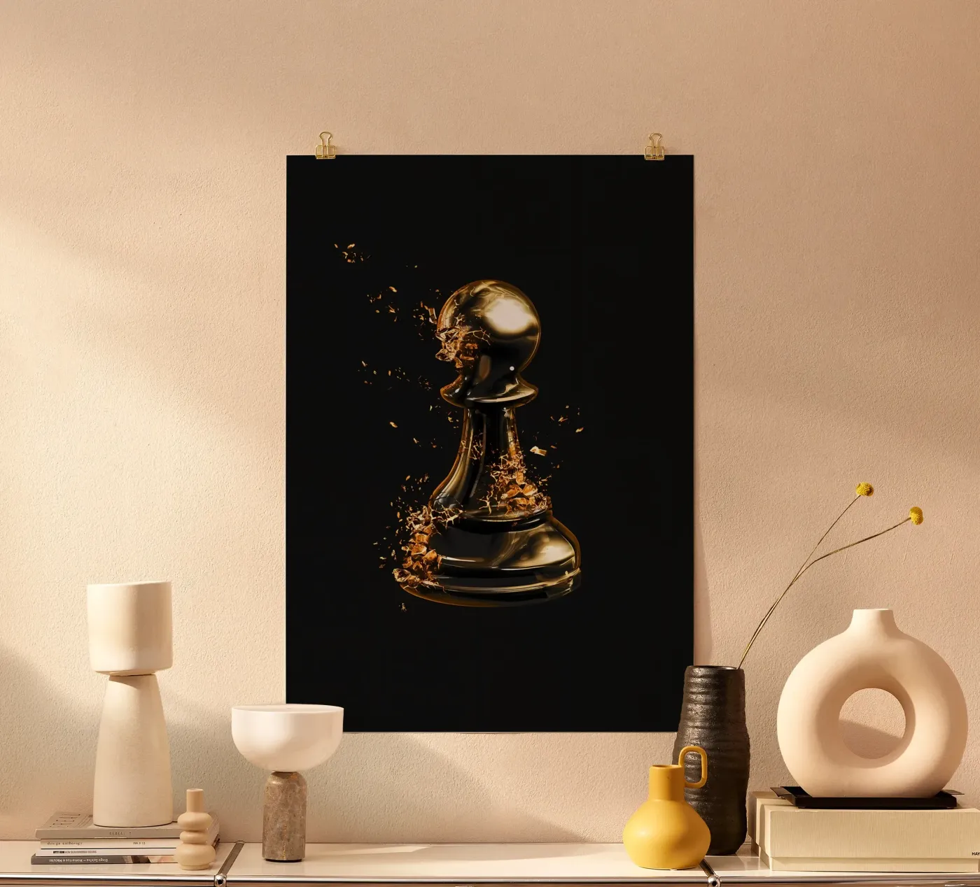 Game chess poster by Stylianos