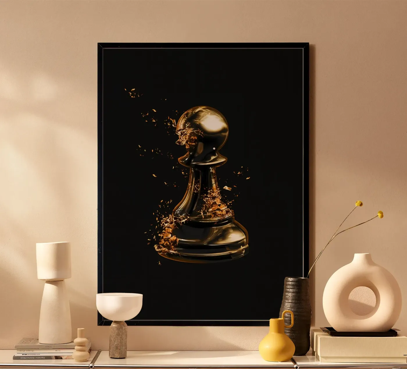 Game chess poster by Stylianos