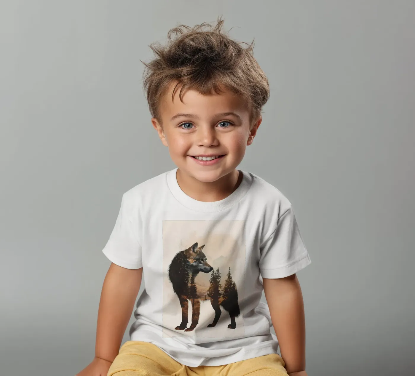 Poster t-shirt bambini da Ginnery