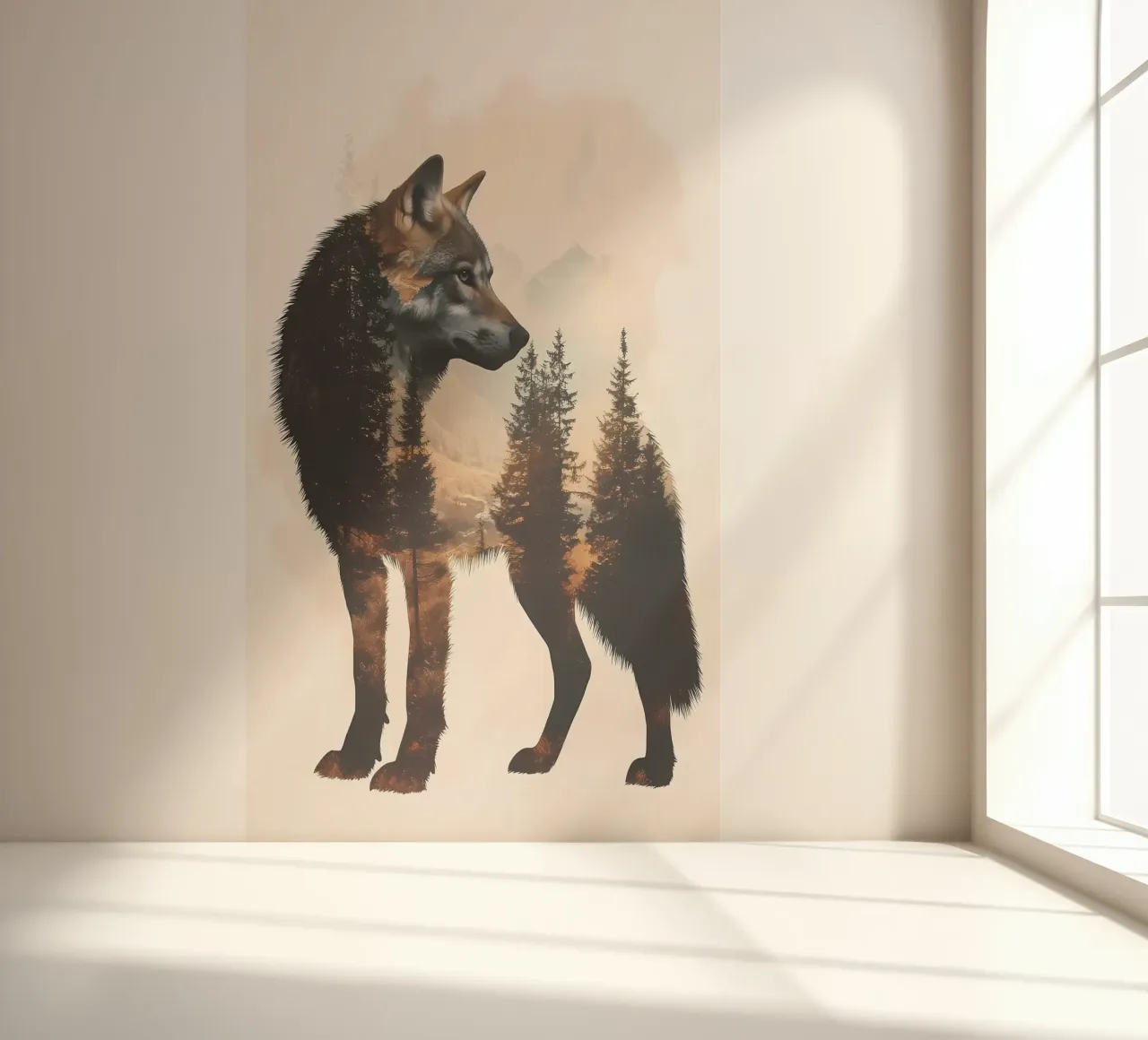 Poster fotobehang van Ginnery