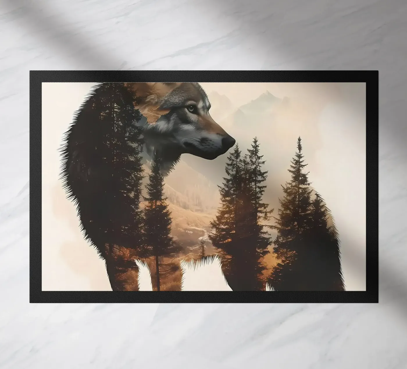 Poster doormat by Ginnery