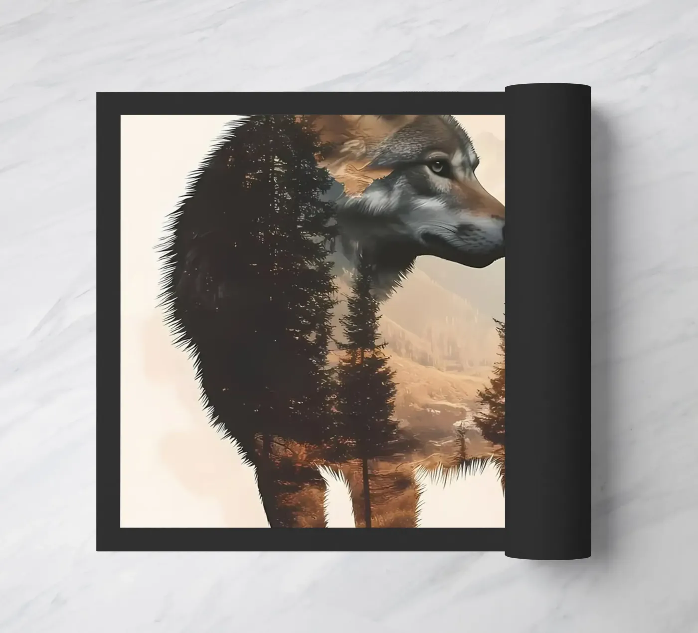 Poster doormat by Ginnery