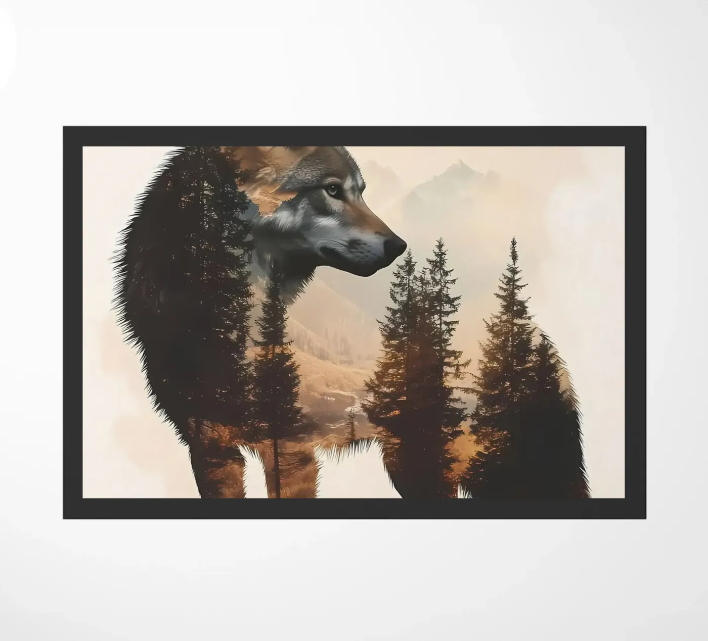 Poster doormat by Ginnery