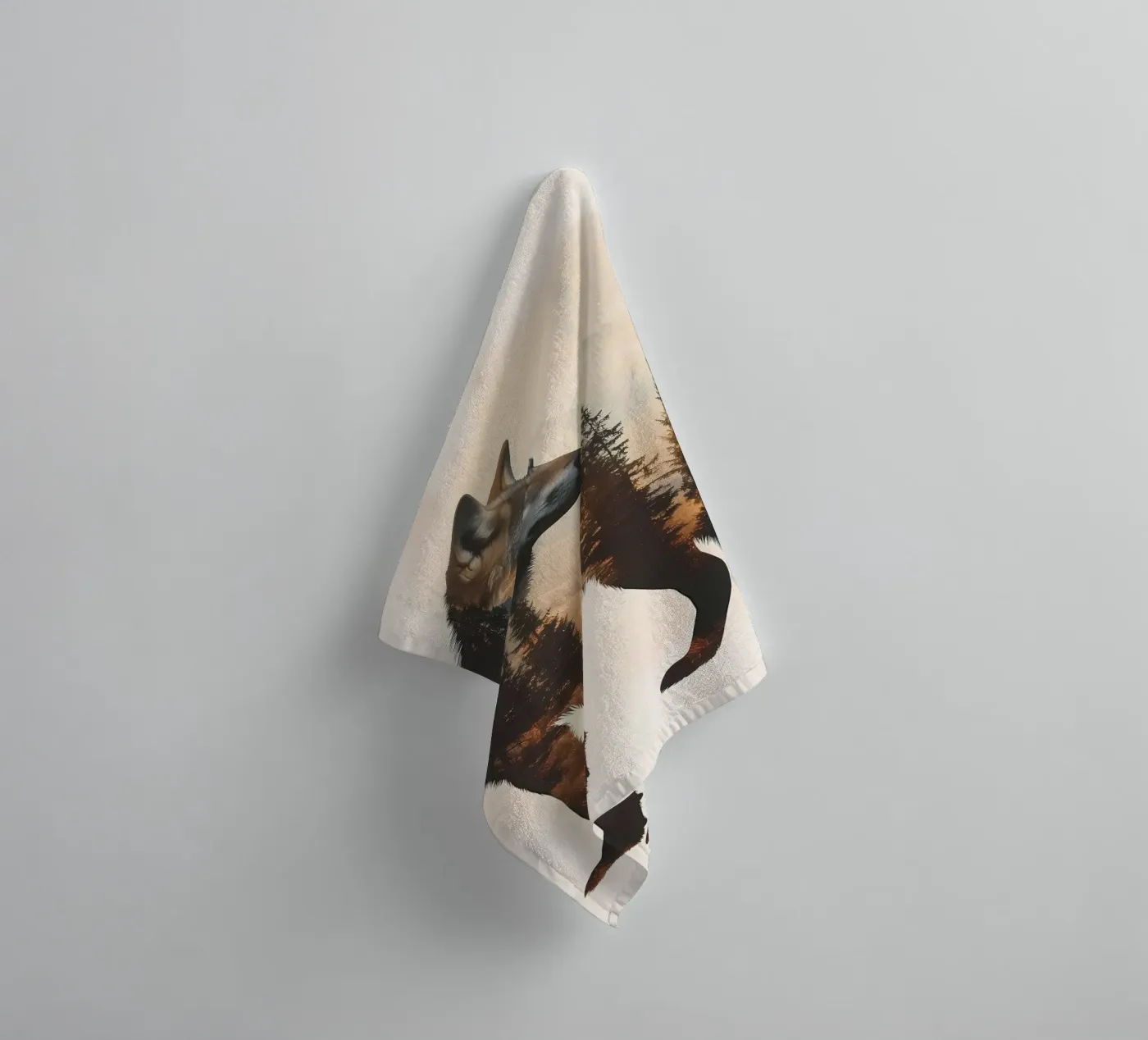 Poster towel by Ginnery