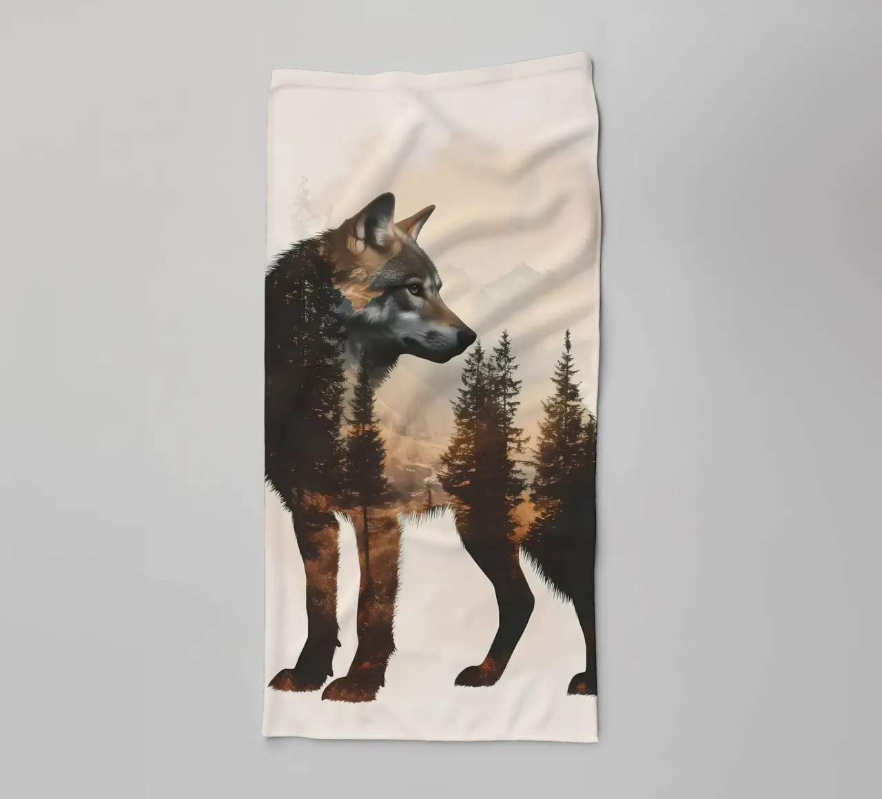 Poster badhanddoek van Ginnery