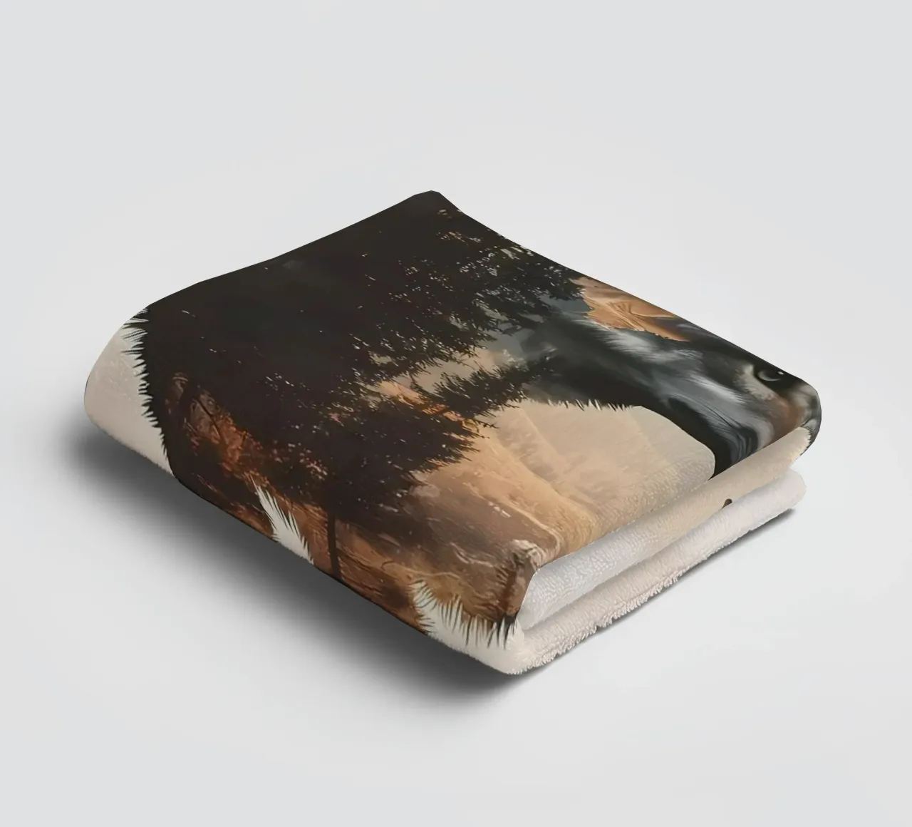 Poster badhanddoek van Ginnery