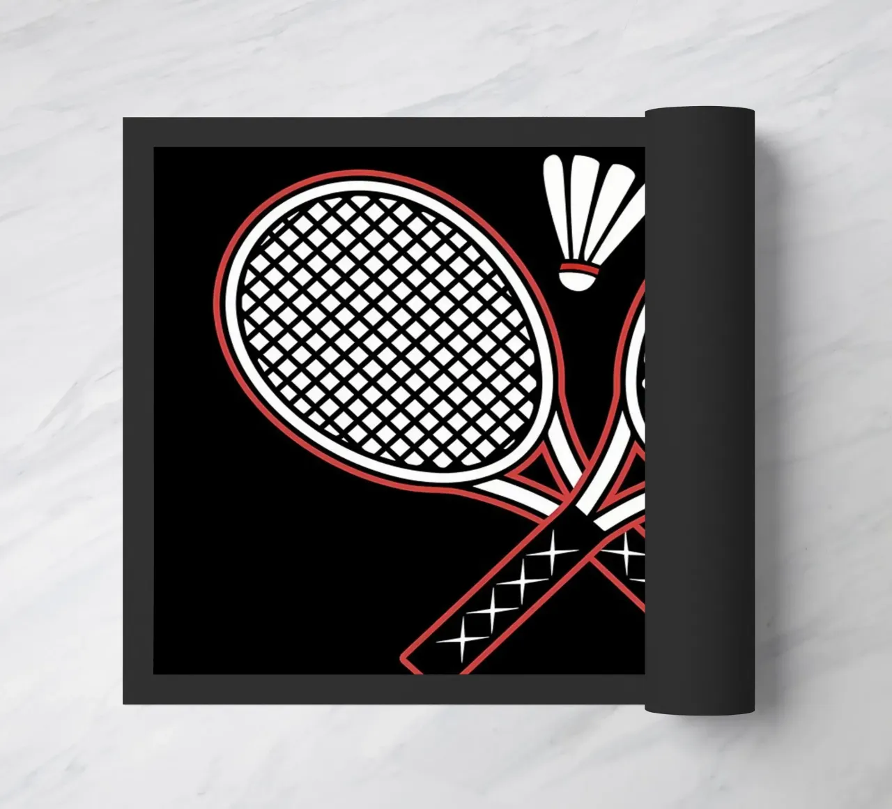 Racket Scientist doormat by allison