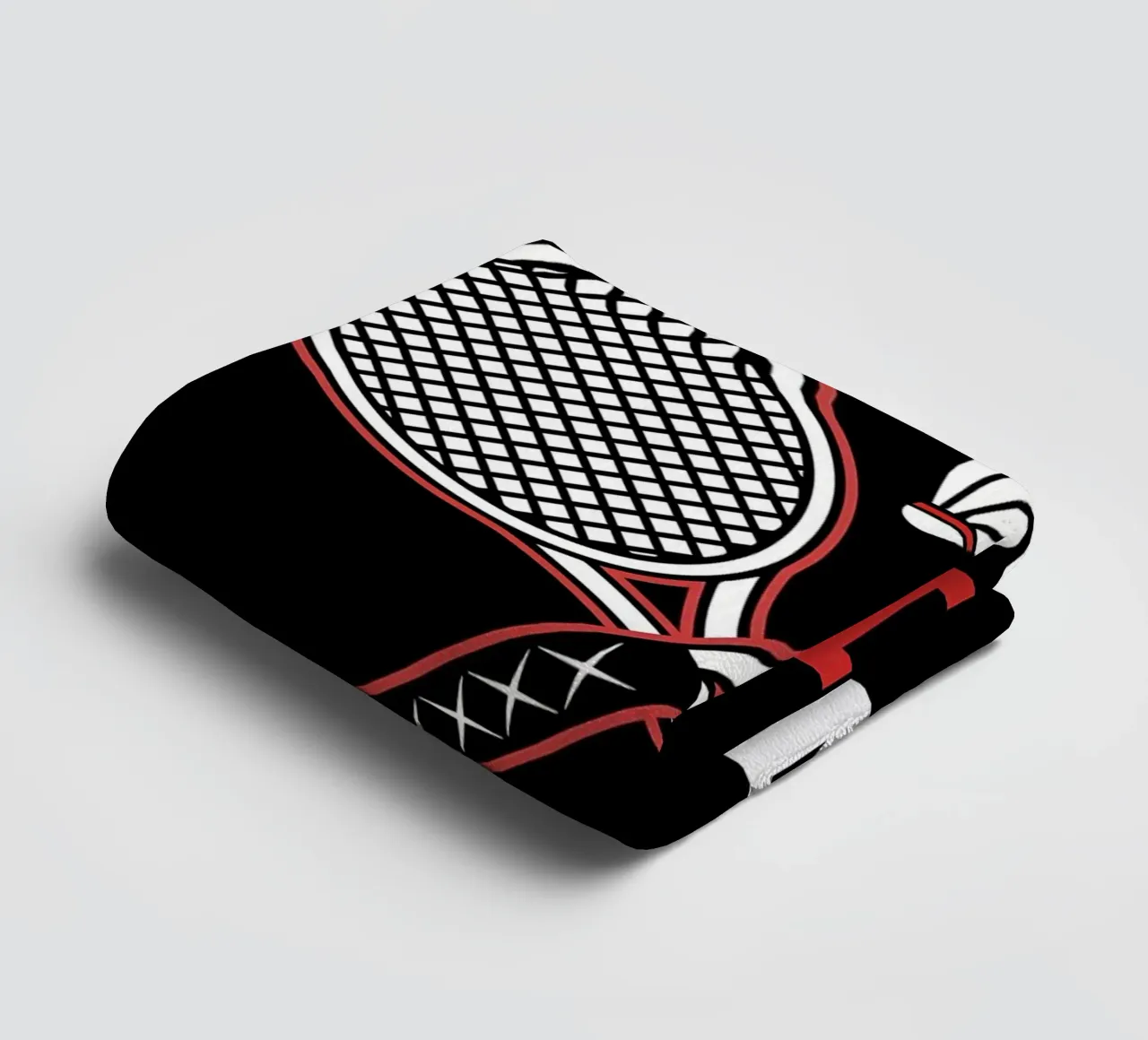 Racket Scientist towel by allison