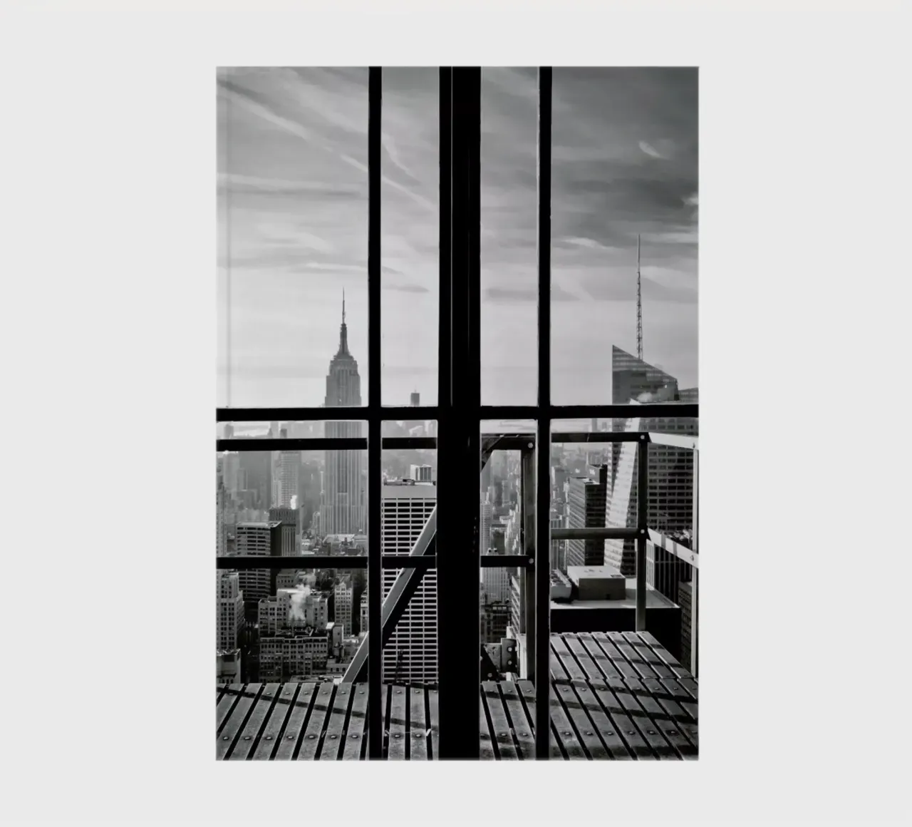 Window To The World notebook by Cordula Schaefer