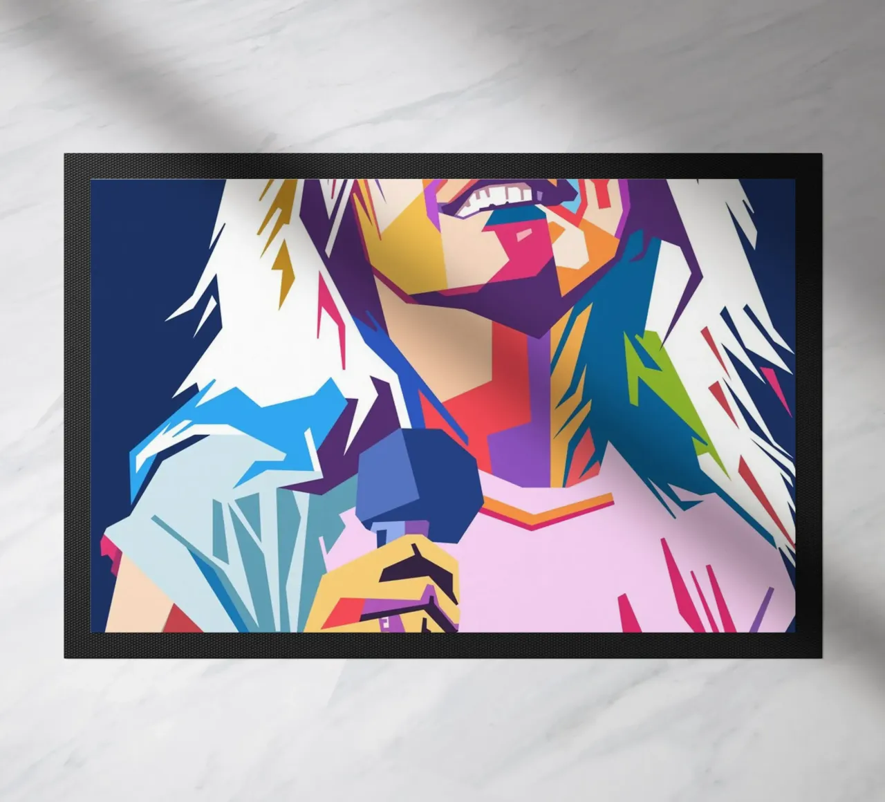 Stile artistico di Debbie Harry WPAP zerbino da Hantamrata