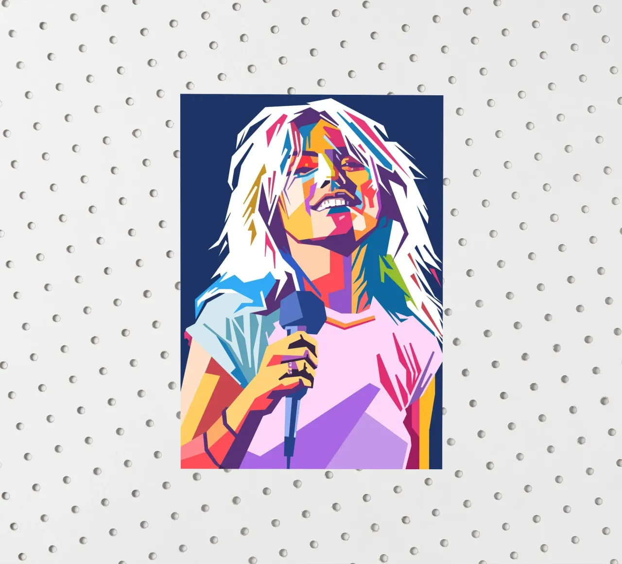Debbie Harry WPAP art style autocollant de Hantamrata