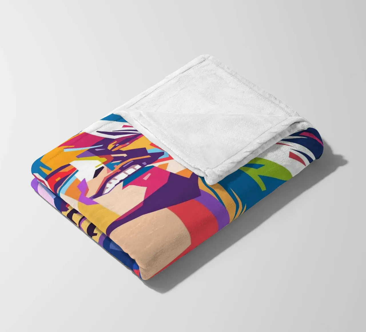 Stile artistico di Debbie Harry WPAP coperta in pile da Hantamrata