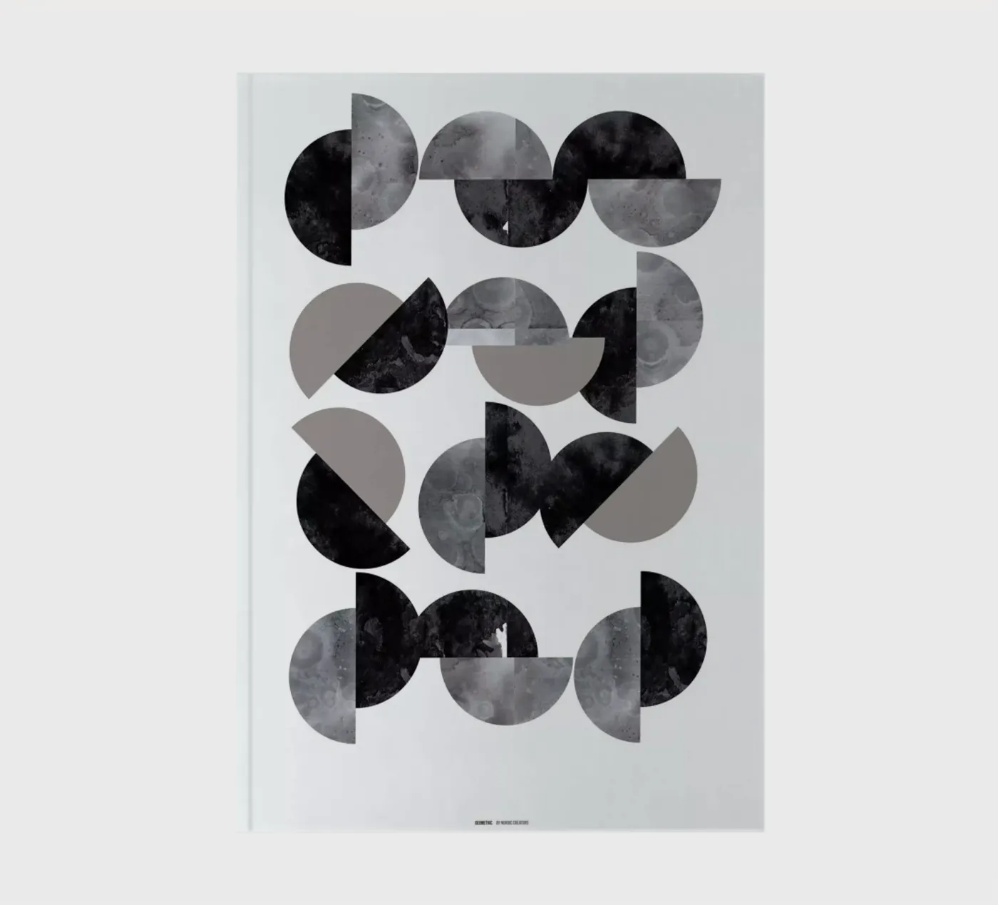 Geometric notebook by Nordic Creators