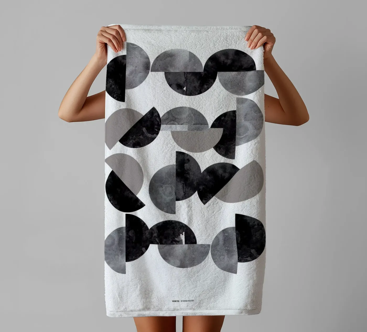 Geometric towel by Nordic Creators