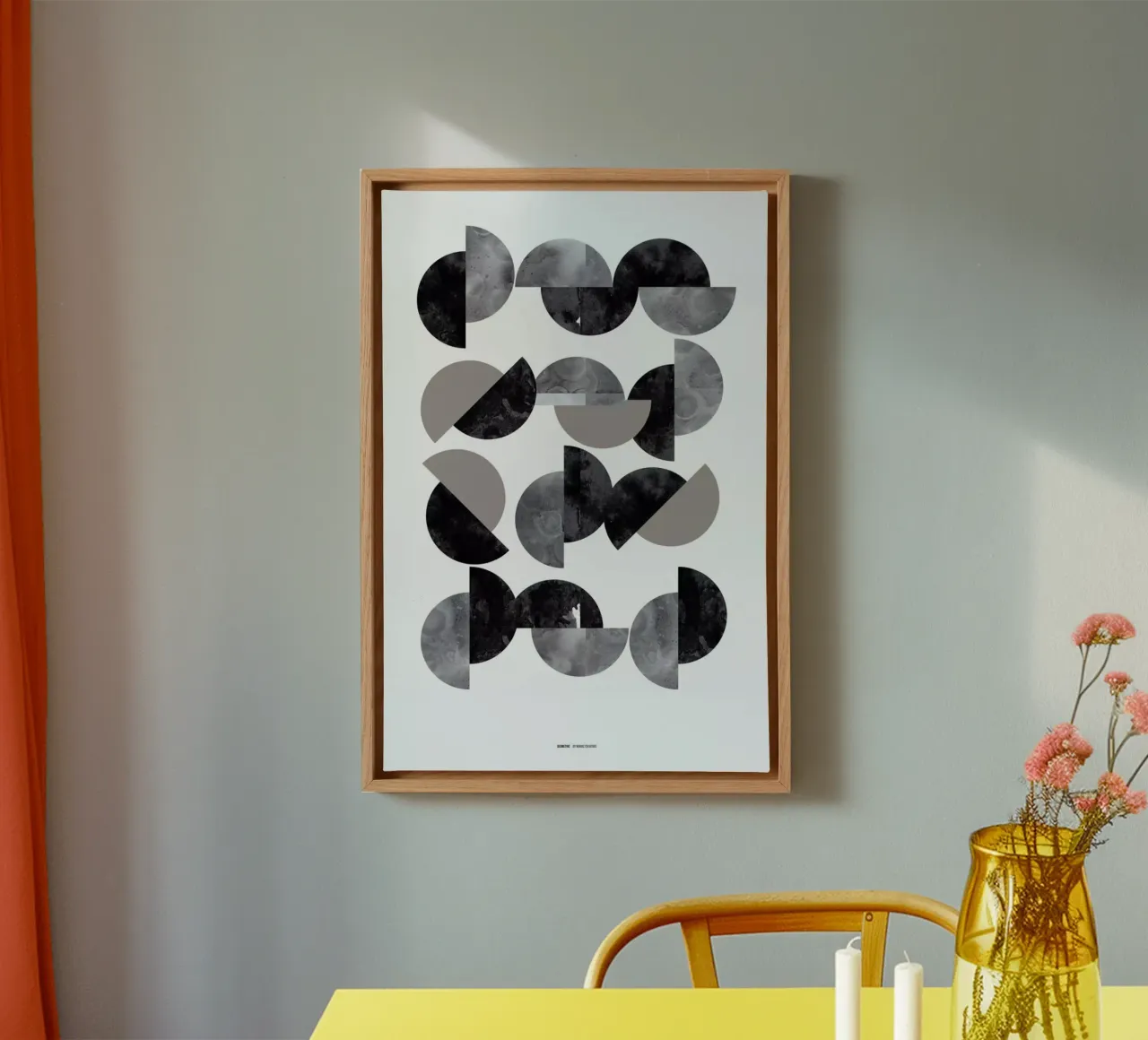 Geometric tela da Nordic Creators
